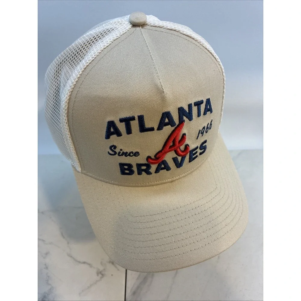 Atlanta Braves Baseball Fanatic Baseball Cap‎ Adjustable Hat